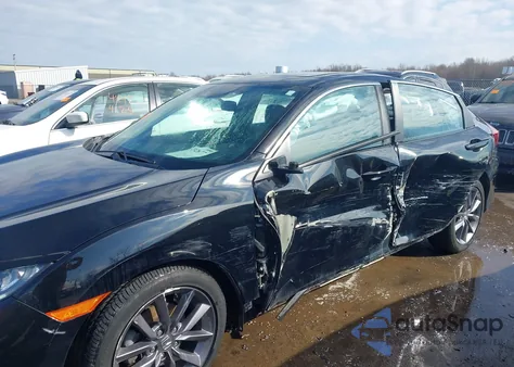 2020 Honda Civic Ex z USA, uszkodzony, nr VIN 19XFC1F32LE025163